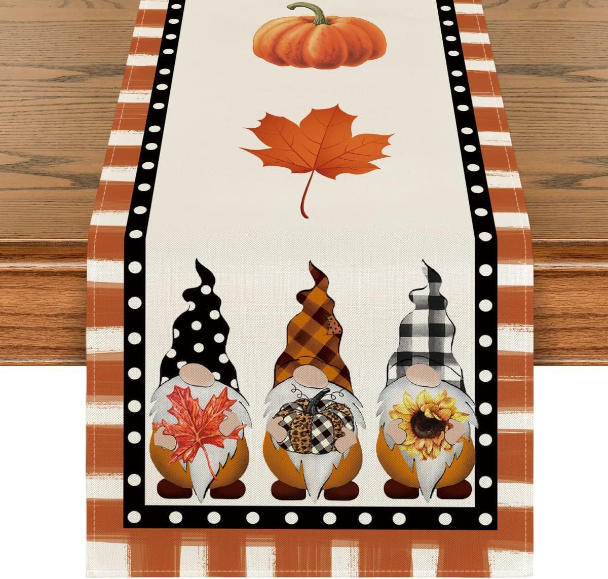 Autumn Thanksgiving Atmosphere Decorative Table Cloth