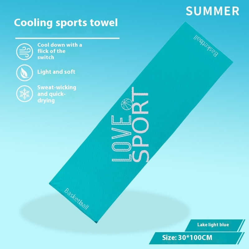 Cold Feeling Towel Outdoor Sports Sweat-absorbent Breathable Towel