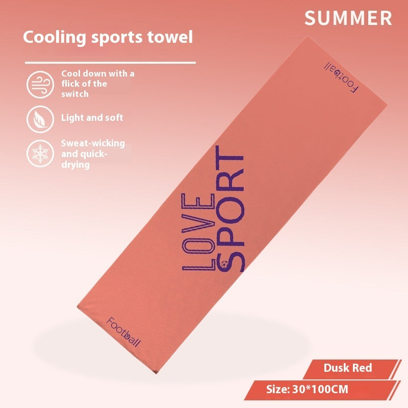 Cold Feeling Towel Outdoor Sports Sweat-absorbent Breathable Towel