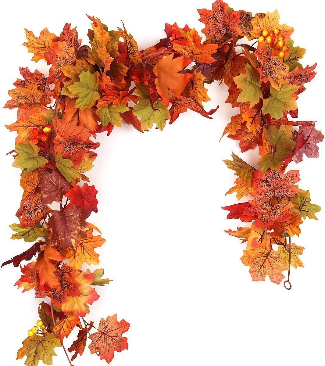 Thanksgiving Rattan Maple Rattan Decoration