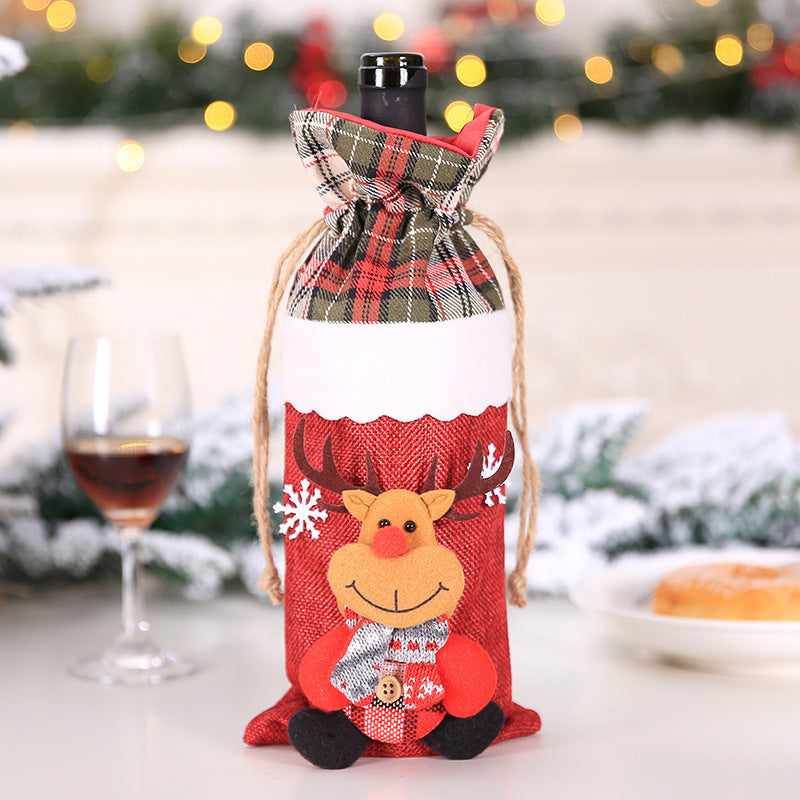 Christmas Decorations Christmas Wine Bottle Socks