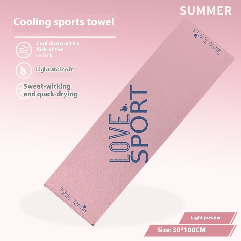 Cold Feeling Towel Outdoor Sports Sweat-absorbent Breathable Towel