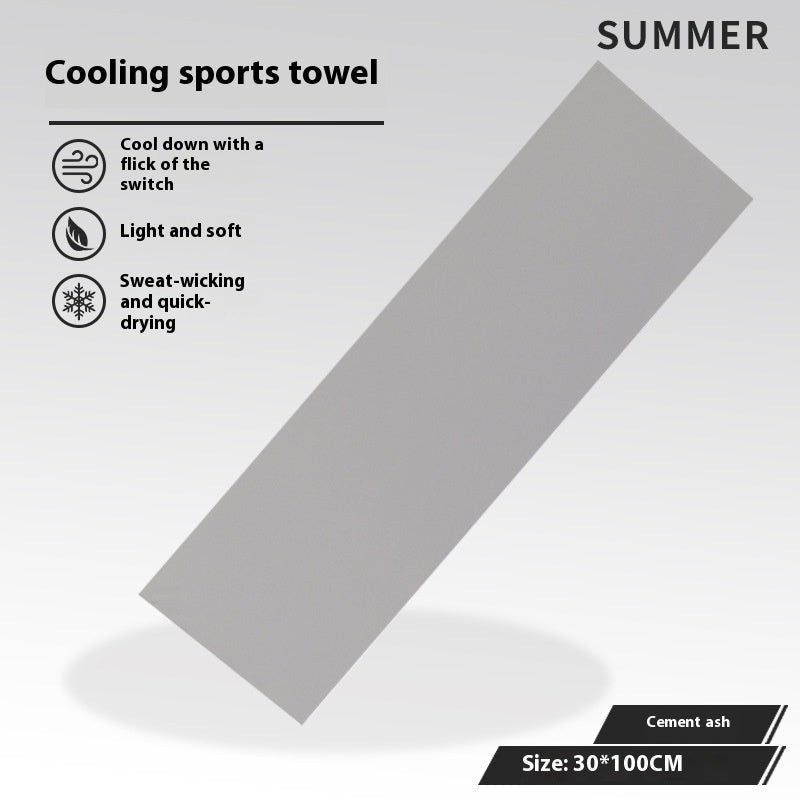 Cold Feeling Towel Outdoor Sports Sweat-absorbent Breathable Towel