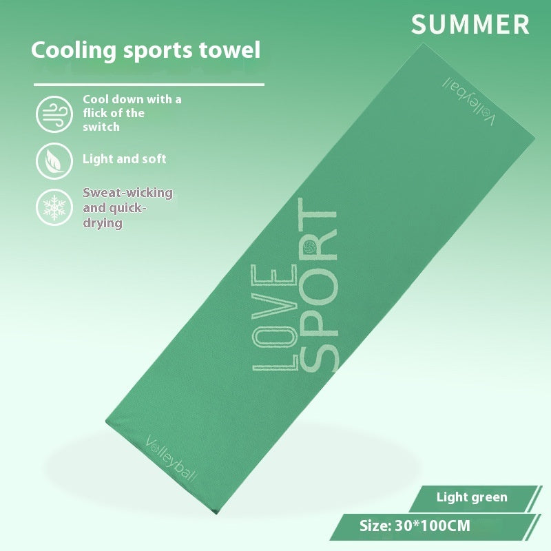 Cold Feeling Towel Outdoor Sports Sweat-absorbent Breathable Towel