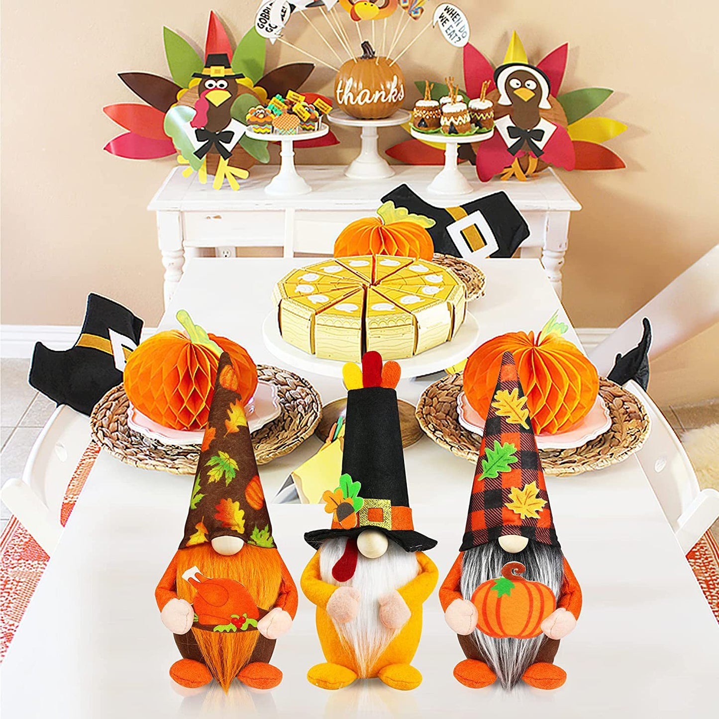 Thanksgiving Plush Decorative Doll