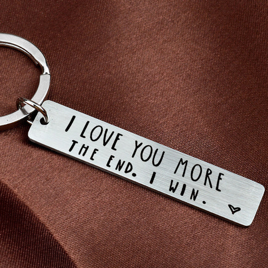 Stainless Steel Keychain Valentine's Day Gift