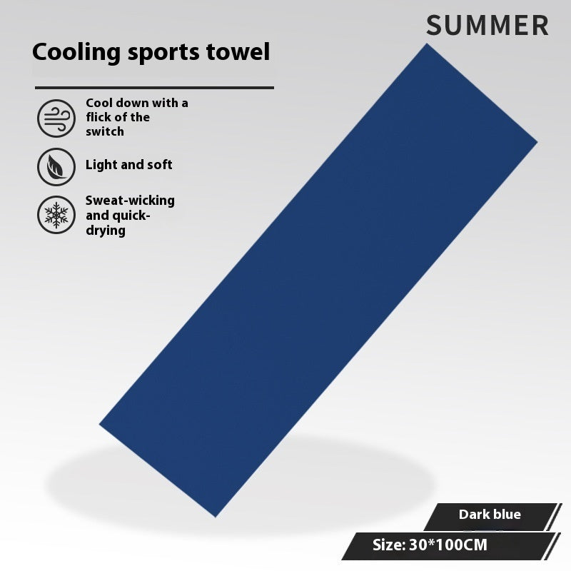 Cold Feeling Towel Outdoor Sports Sweat-absorbent Breathable Towel