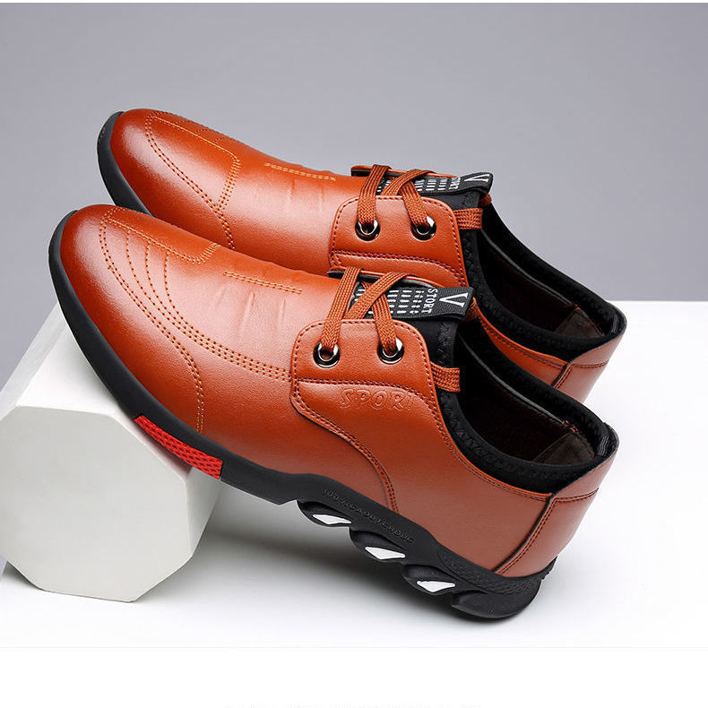 Leather Shoes Mens Leather Spring New Mens Business