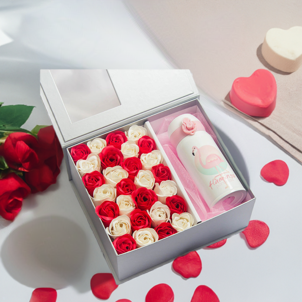 Creative Valentine's Day Gift Soap Rose Flower Gift Box