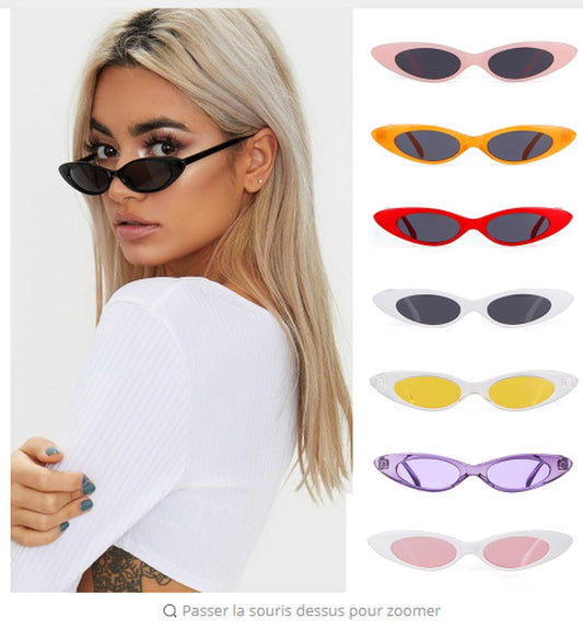 New Oval Frame Sunglasses Transparent Ocean Glasses Glasses Personality Retro Sunglasses Fashion Wild Sunglasses