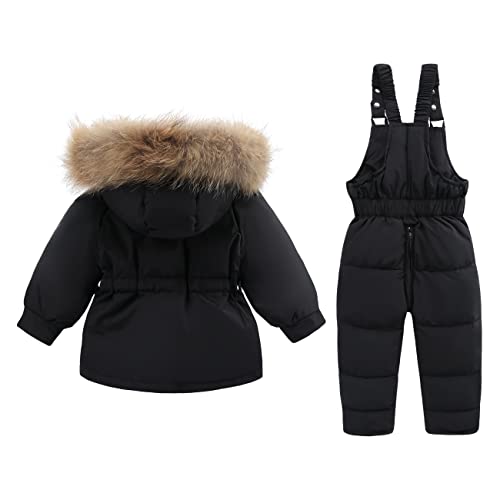 Tumaron Girl Snowsuit Snow Pants And Jackets Toddler Winter Kid Clothes Coat