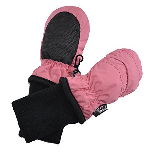 SnowStoppers Waterproof Stay On Winter Mittens with No Thumbs for Infants