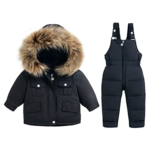 Tumaron Girl Snowsuit Snow Pants And Jackets Toddler Winter Kid Clothes Coat