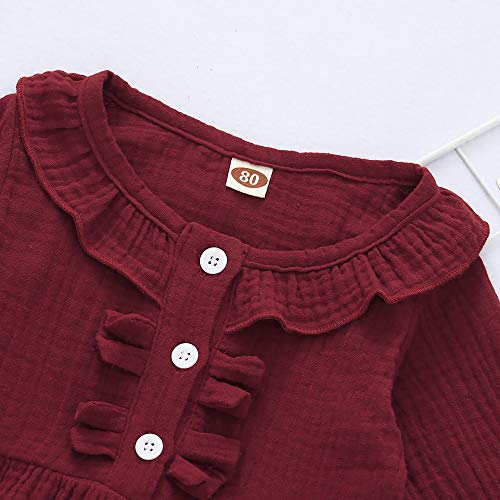 Baby Girl Clothes Toddler Girl Jeans Outfits Ruffle Shirt Denim Pants Girls Clothing Set Fall Winter Outfit