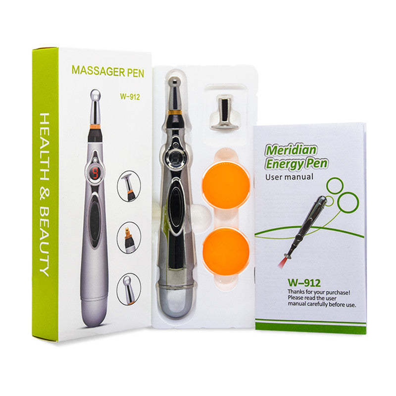 KEBETEME Massage Pen Health Quality Electric Energy Pen Monitor