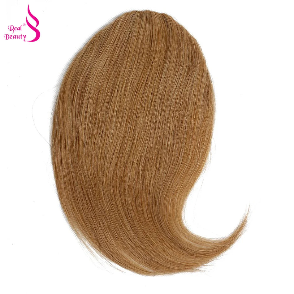 Straight Human Hair Clip Bangs Remy Chinese Hair Extension Bangs 20 Grams Natural Black 100% Natural Fringe